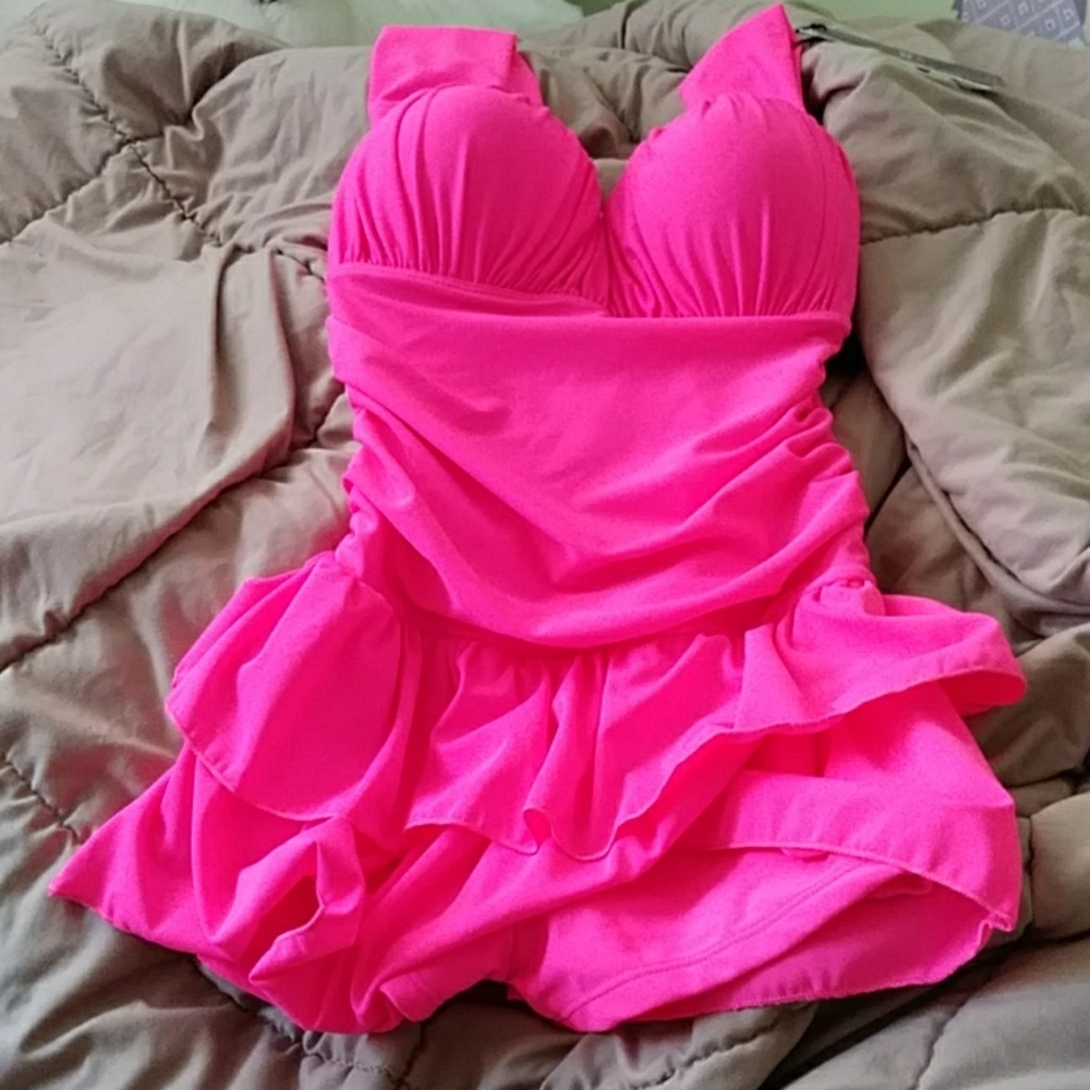One piece bathing suit